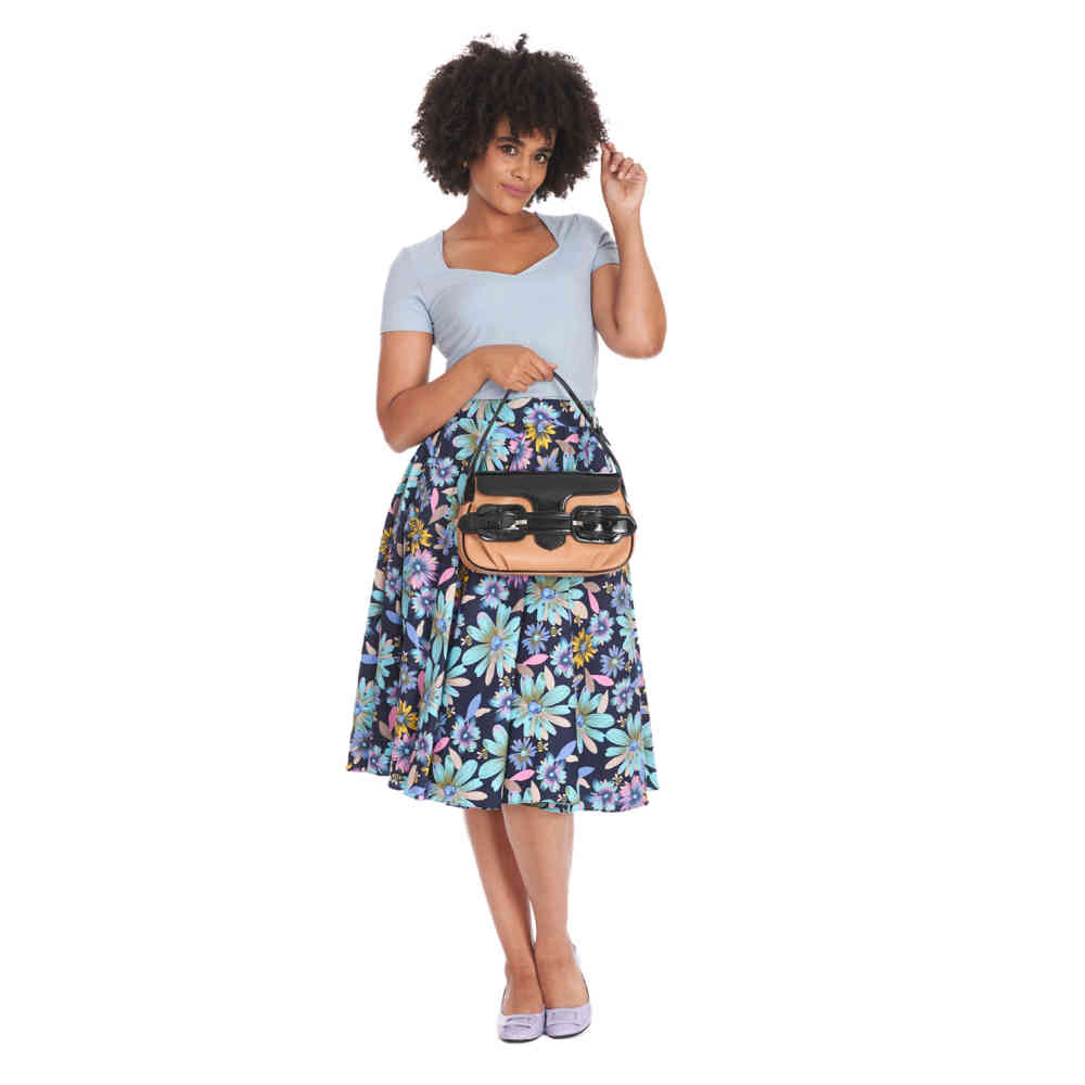 Banned - Summer Bee Skirt - Blue